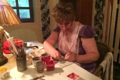 Tűzzománc készítő és ötvös